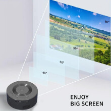 Mini Projector Led 1080p Hd Home Cinema Portable Home Movie Usb Projector Power