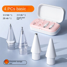 Ersatz-Bleistiftspitzen, 4 Stück, Dünne, Weiche Spitzen für Pro Pencil 1/2 Pro Stylus, Feine Spitze