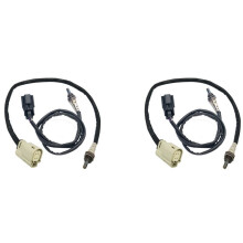 4 Stücke O2 02 Sauerstoffsensor Vorne und Hinten für Dyna FXD Softail FLS V-Rod VRSC 2012-2017 32700005 32700006
