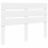 VidaXL vidaXL Headboard White Engineered Wood 5