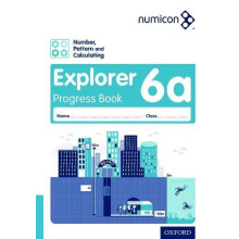 Numicon Number Pattern and Calculating 6 Explorer Progress Book A Pack