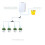2X 2  Pump Timer System Outdoor Automatic Watering Pump Controller Flowers Plants Sprinkler Drip Irrigation Device 8
