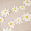 Bannière bohème « NO Daisy », blanche, 9,5 cm, 32 g 4