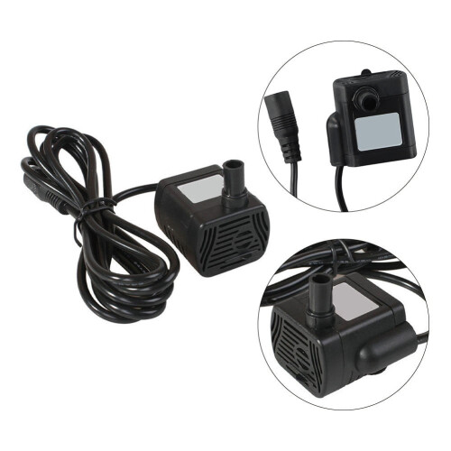 Petite pompe à eau sans balais, pompe à eau submersible de circulation, 12 V CC 1