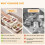 Verdeeld serveerblad met deksel en handvat (1 stuk) 5
