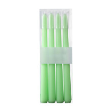 Liquidación de velas grandes, velas perfumadas verdes Poaug Candle