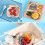 Bambu barnservisset BPA-fritt 5-delars kodesign 6