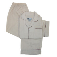 Ten West Apparel Men's Short Sleeve Long Leg Solid Pyjama Set