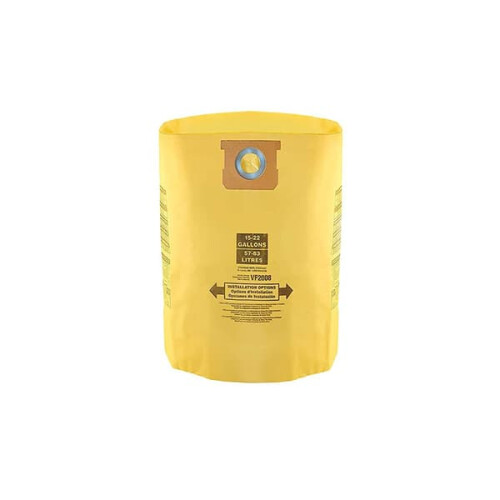 Σακούλα σκόνης για ηλεκτρική σκούπα Shop-Vac, κίτρινη (συσκευασία 6 τεμαχίων) 15-22 1