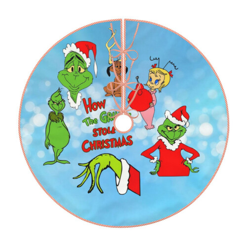 Φούστα Χριστουγεννιάτικου Δέντρου The Grinch, Διακόσμηση Σπιτιού για Καλά