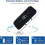 Δέκτης πομπού Bluetooth5.0, ασύρματος φορητός στερεοφωνικός δέκτης προσαρμογέα ήχου 2 5