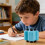 2pcs 4-in-1 Math Practice Roller Stamp,Addition Subtraction Multiplication Division Practice Tool,Digital Roller Stamp 1
