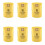Σακούλα σκόνης για ηλεκτρική σκούπα Shop-Vac, κίτρινη (συσκευασία 6 τεμαχίων) 15-22 1