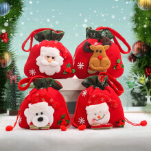 Sacs cadeaux de Noël Jacenvly Bluey Toys en liquidation - avec bonbons et jouets, compatibles avec une décoration de fête sur le thème de Bluey