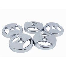 5Pcs 45 RPM Adapter Record Player Vinyl Record Adapter for 7 Inch Vinyl Record Player Dome Turntable Phonograph Audio