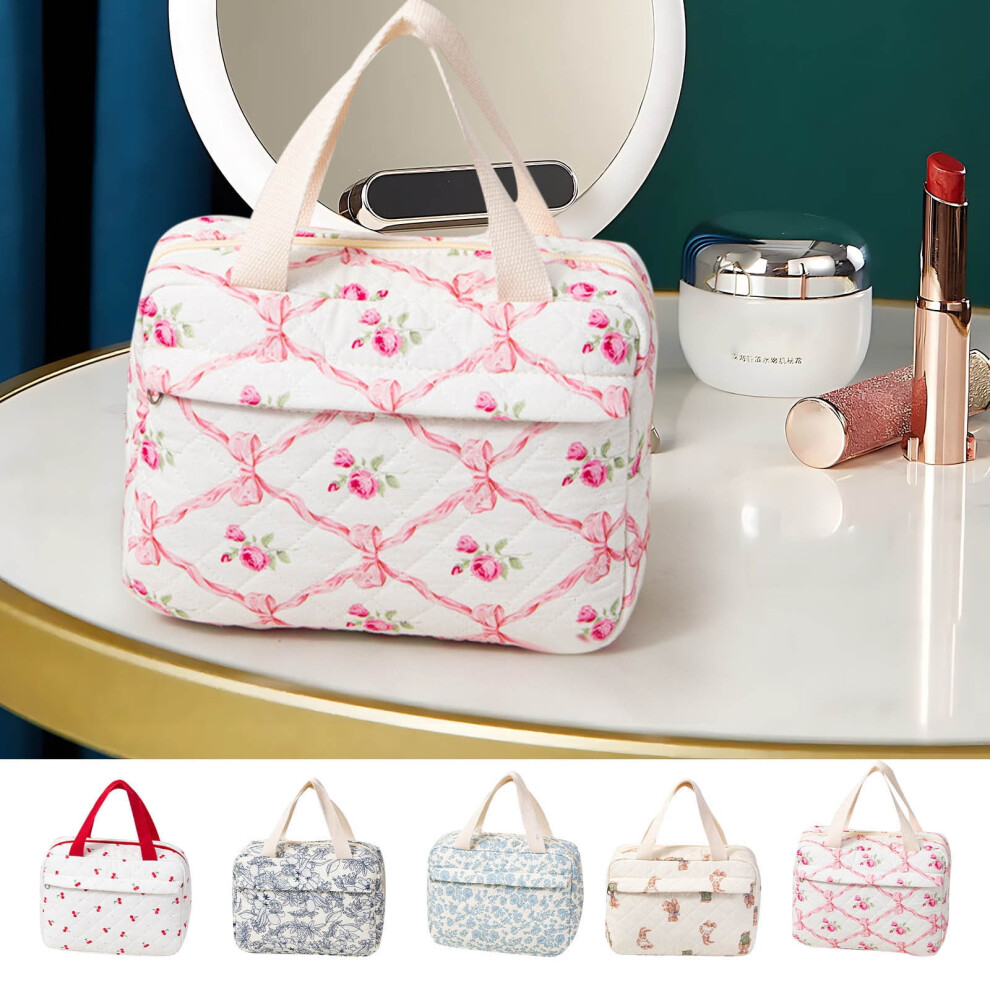 Karymi quilted cotton tote bag large capacity