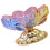 Glass Bowl Home Decoration Crystal Fruit Container 1pc 1