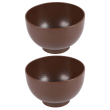 Lot de 2 bols en forme de tortue, récipients à café, bols décoratifs en ABS