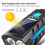 Bicycle Light Set Front Horn Solar Charger 1 Pack 6