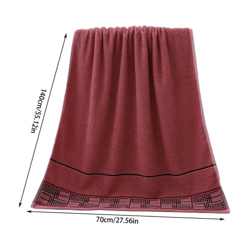 Large Bath Towel Super Absorbent Fast Drying 28x55 Inches 1