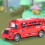 Speelgoed schoolbus voor peuters van 1-3 jaar, rood plastic. 6