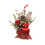 Small artificial Christmas tree with 20 LED lights and 2