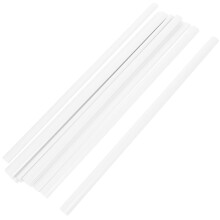 10St Plastic Slide Binders Wit Duurzame Boekenbind Clips Voor Kantoor