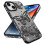 Θήκη iPhone 16 3D με γκλίτερ πεταλούδας, ροζ, 6,1 ιντσών 8