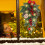 Festive String Lights with Teardrop Swag and Red Berries 7