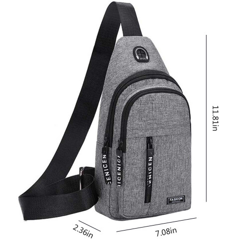 Σακίδιο πλάτης Sling Bag Crossbody για γυναίκες και άνδρες1Pack 2