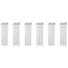 6X Halb Design Stahl Snare Wire Drum Fruehling Fuer Kinder Snare Cajon Box Drums 20 Strang