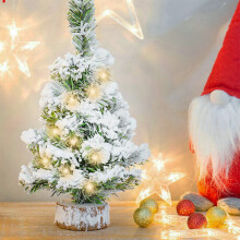 Karymi Christmas Tree Snow Flocked Mini Spruce 60cm