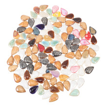 Ceramic mosaic fragments for DIY crafts and decoration