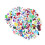 Cracked Ice Mosaic Tile Translucent Ceramic 5 Bags 1