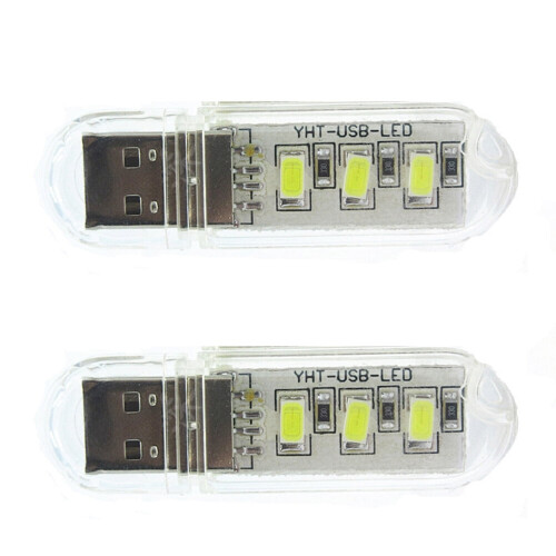 LED-natlampe bærbar USB-genopladelig mini-lampe 1