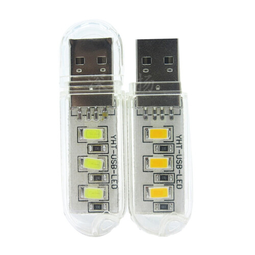 LED-natlampe bærbar USB-genopladelig mini-lampe 2