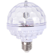 Ampoule LED rotative pour scène et soirée, avec télécommande, boule colorée, rotation, DJ et KTV.