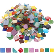 Mosaic Glass Tiles Craft Backsplash Decor 10x10 cm