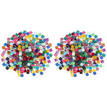 Mosaic Tiles for Kids Decorative Colorful Set 600 Pieces