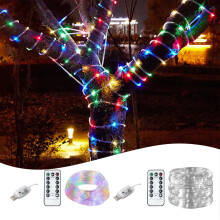 Karymi LED rope lights waterproof 39 ft outdoor