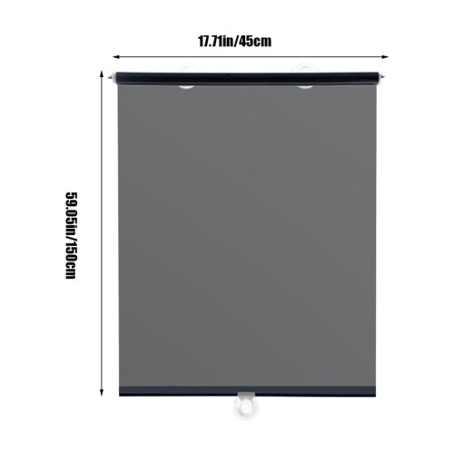 Stretchable Roller Blind 45x150cm with 3 Suction Cups 2