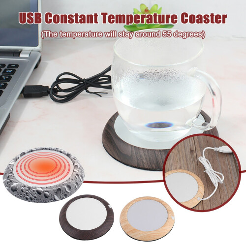 karymi USB Cup Heating Pad for Coffee Mugs - Thermostatic 2