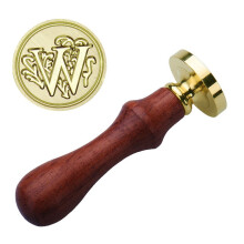 VOSS Alfabet Initiaal Verzegelingsstempel Was Briefzegel Uitnodigingen Klassiek Retro Kantoor & Briefpapier