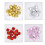 Valentine's Day Heart Ornaments Plastic 12-Piece 4