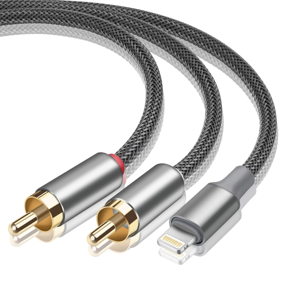 Lightning To Rca Audio Adapter Stereo Y Splitter 9336866755305