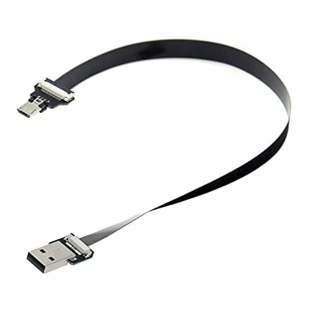 Usb 2.0 Type-A To Micro Usb 5Pin Flat Cable 20Cm 9336866755701