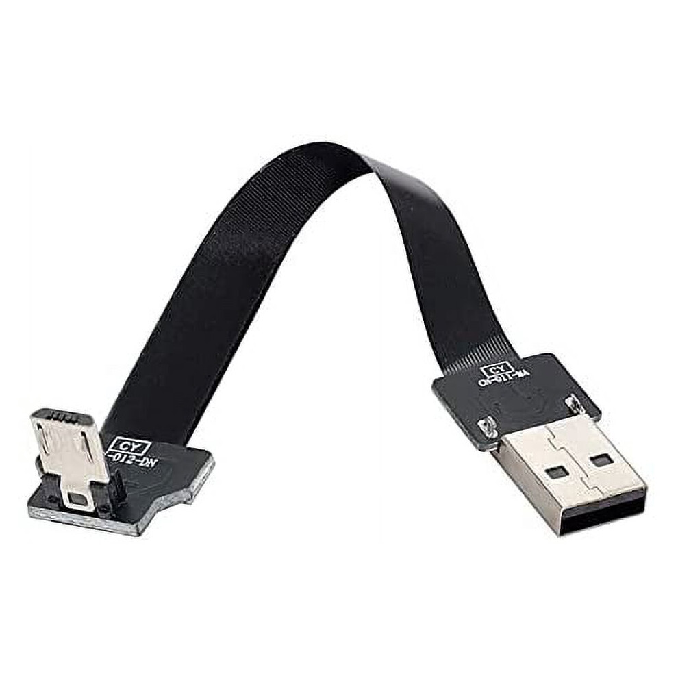 Usb 2.0 Type-A To Micro Usb 5Pin Flat Cable 20Cm 9336866755626