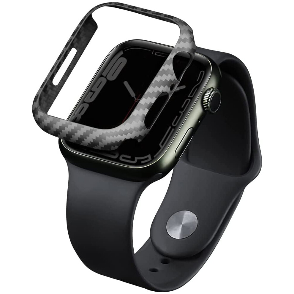 Carbon Fiber Watch Case For Apple Watch 45Mm Series 7 9336866757460