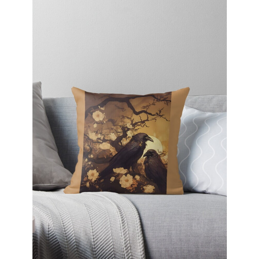 Ravens Cottagecore Blanket With Flowers 1 Pack 9336866757965