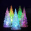 LED-nattlys til juletreet i akryl med glitrende effekt 8
